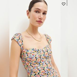 *BNWT* Reformation Tanis dress, Trix print, 4